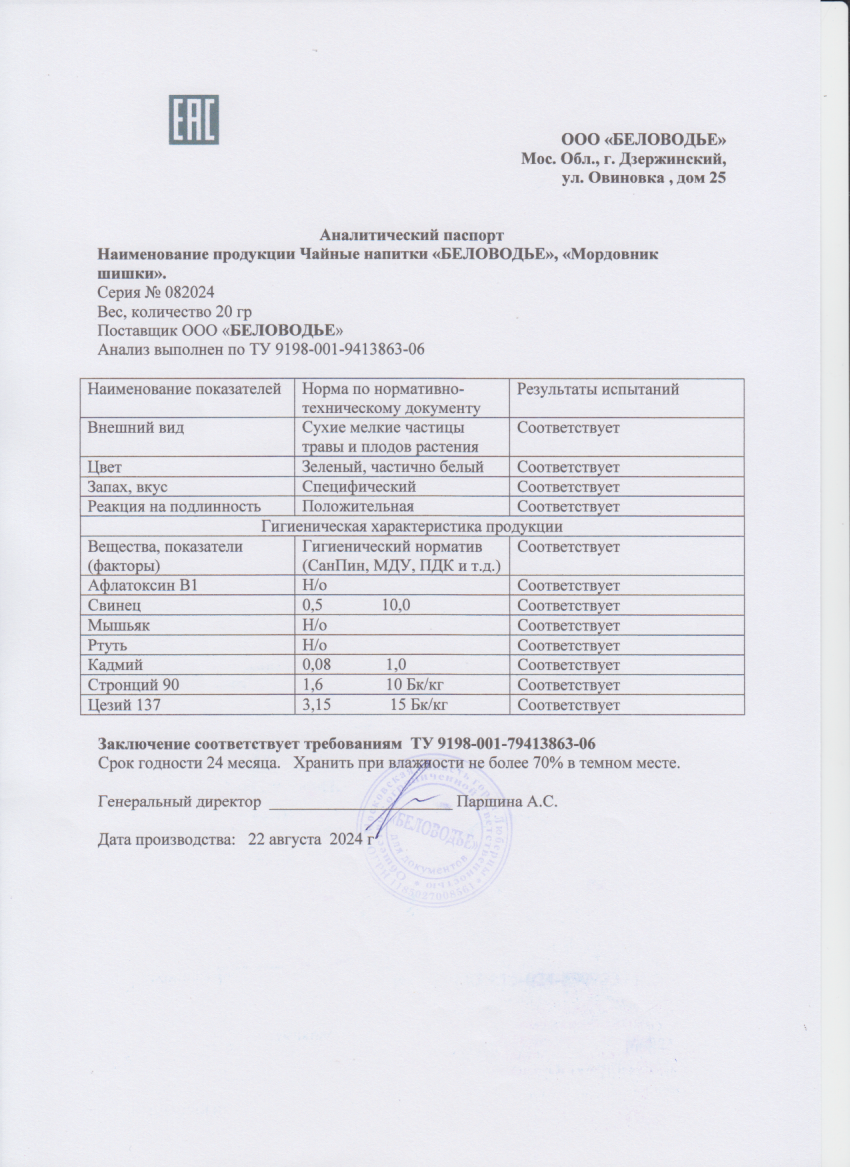 Паспорт №082024